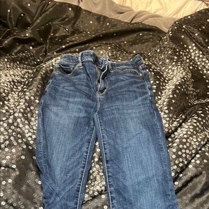 American Eagle Outfitters Dark Blue Skinny flare Jeans